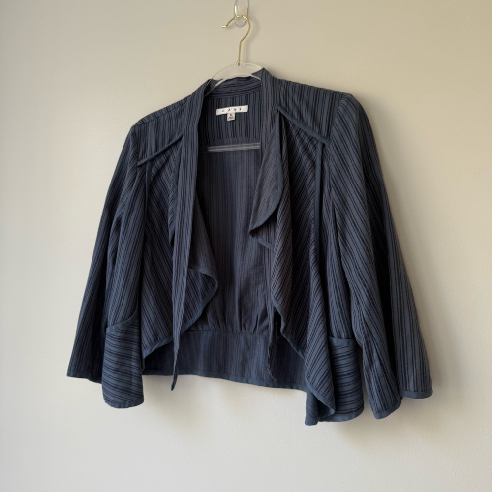 CABI 870 Cascade Front Tie Must Have Jacket Sz - Picture 3 of 9